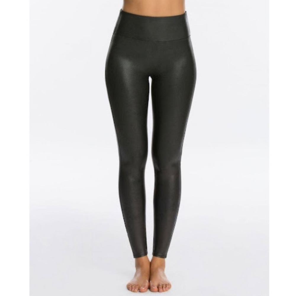 XS - S l NWT Spanx High Rise Faux Leather Leggings